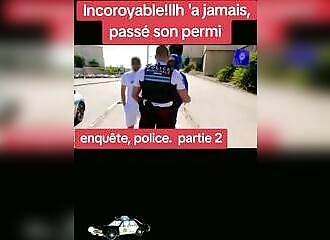 Municipal police officers insulted during an inspection