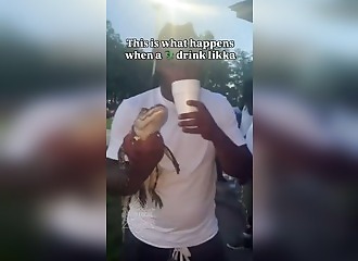 He brought a baby alligator to a birthday party in Florida, and the animal bit his finger
