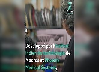 D’un coût de 200 €, ce fauteuil roulant permet aux personnes handicapées de se tenir debout
