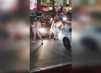 A young couple tries to beat up an old couple, which turns out badly for them