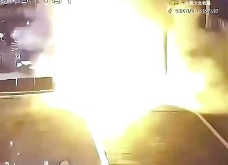 The impressive explosive power of an electric scooter battery 