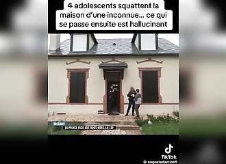 Ces ados squattent une maison entière comme un hôtel gratuit